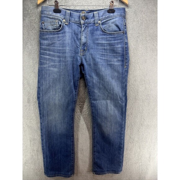 Fidelity 5011 Jeans Mens 32 Blue Classic Fit Straight Leg Denim Trigger Vintage - Picture 1 of 10